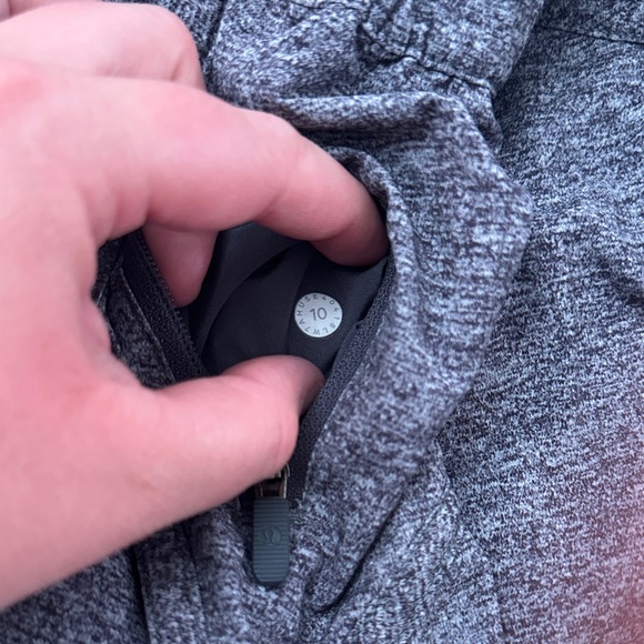 Lululemon Charcoal Gray Tracker Shorts - Picture 4 of 4